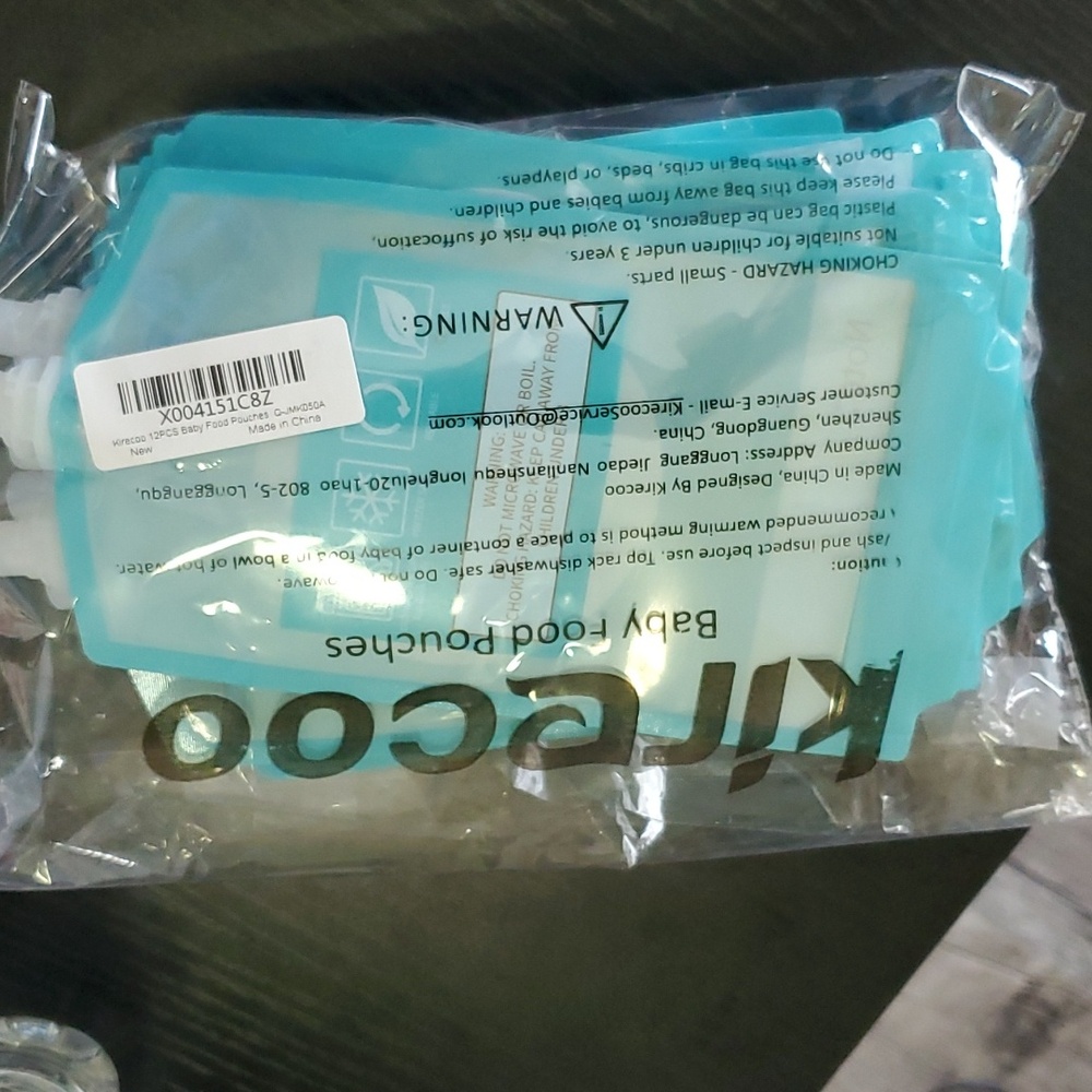 Reusable Baby Food pouches